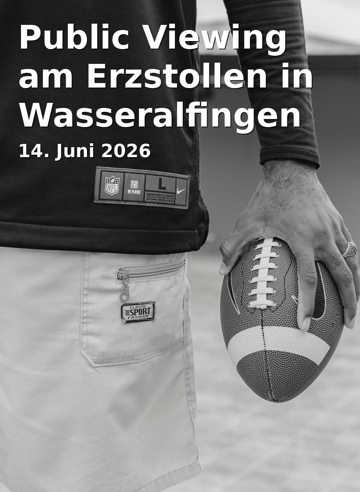 Event: Public Viewing am Erzstollen in Wasseralfingen in Vereinsgelände FV Viktoria Wasseralfingen, Erzstollen, 73433 Aalen on 14. Juni 2026