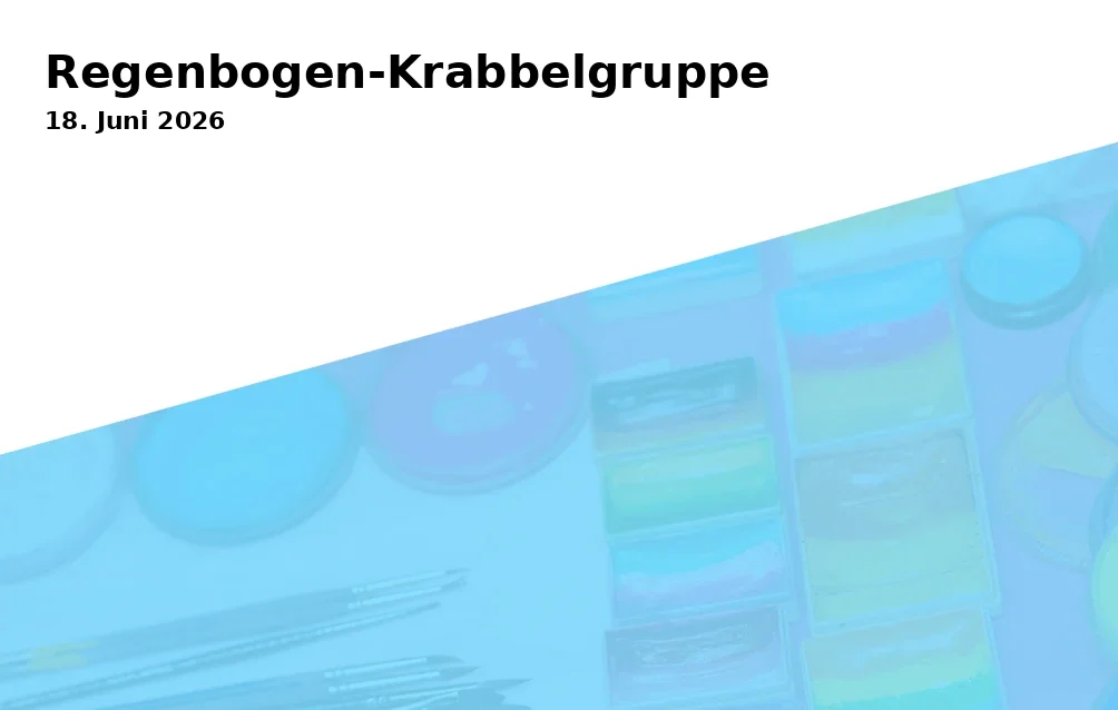 Event: Rainbow Crawling Group in Städt. Tageseinrichtung für Kinder und Familienzentrum Talentzwerge, Bochumerstraße 119, Gelsenkirchen on 18. June 2026