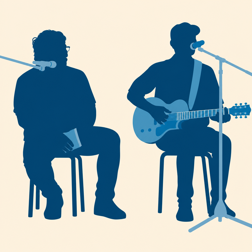 Event: Blues & Kuss - Lesung mit Musik in Bürgerwache, Rolandstraße 16, 33615 Bielefeld on 18. Juni 2026