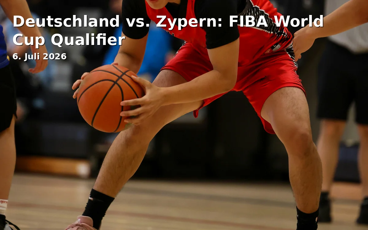 Event: Deutschland vs. Zypern: FIBA World Cup Qualifier in brose ARENA, Forchheimer Str. 15, 96050 Bamberg on 6. Juli 2026