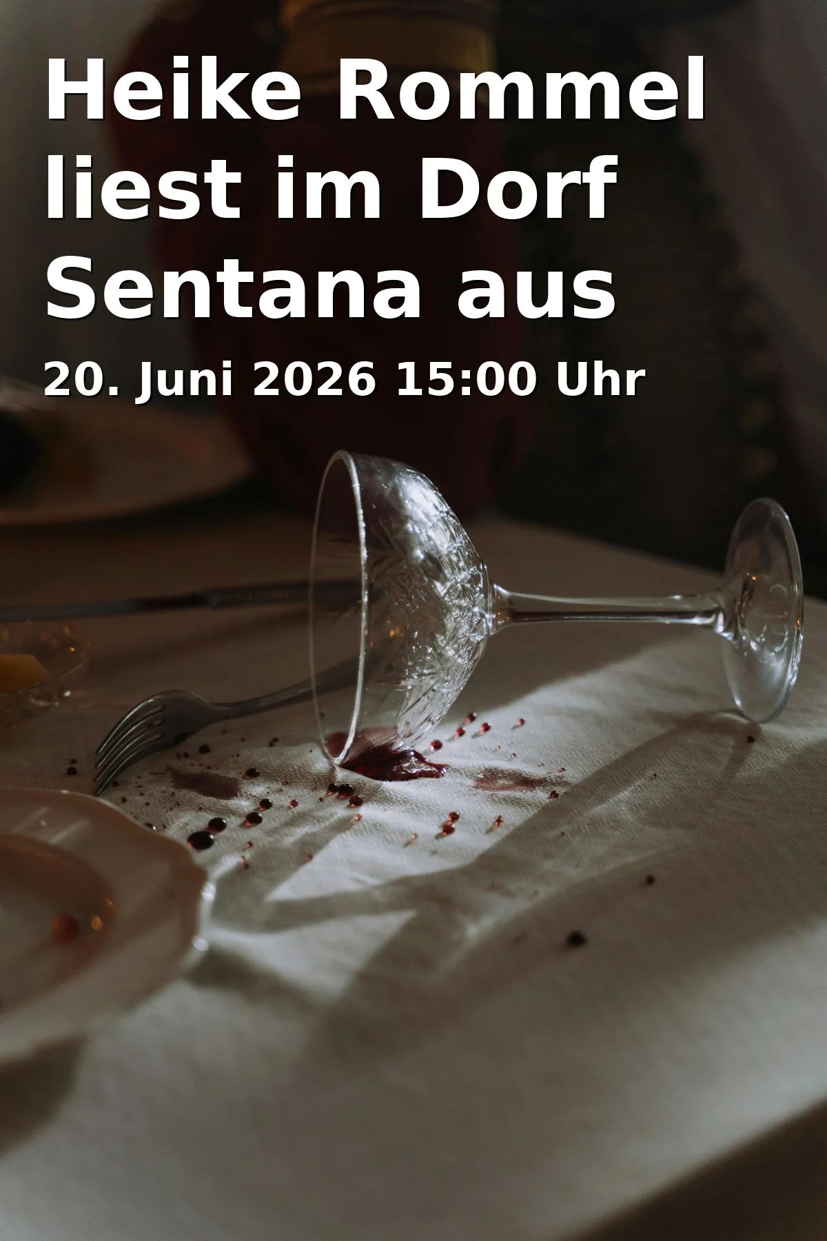 Event: Heike Rommel liest im Dorf Sentana aus Heller Sand und dunkler Tod in Dorf Sentana, Quellenhofweg 114, 33617 Bielefeld on 20. Juni 2026
