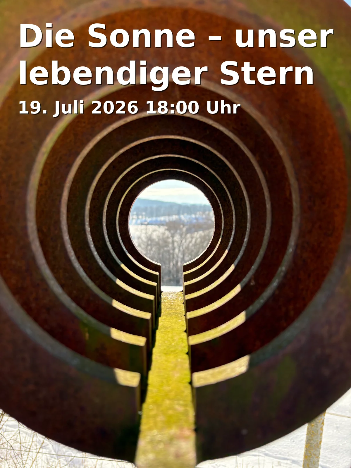 Event: The Sun – our living star in Planetarium, Ludwigstraße 14, 86152 Augsburg on 19. July 2026