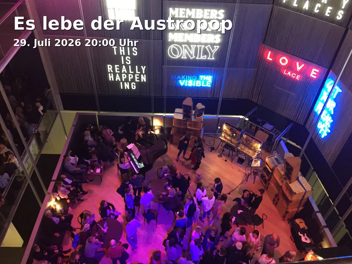 Event: Es lebe der Austropop in Parktheater im Kurhaus Göggingen, Klausenberg 6, 86199 Augsburg on 29. Juli 2026