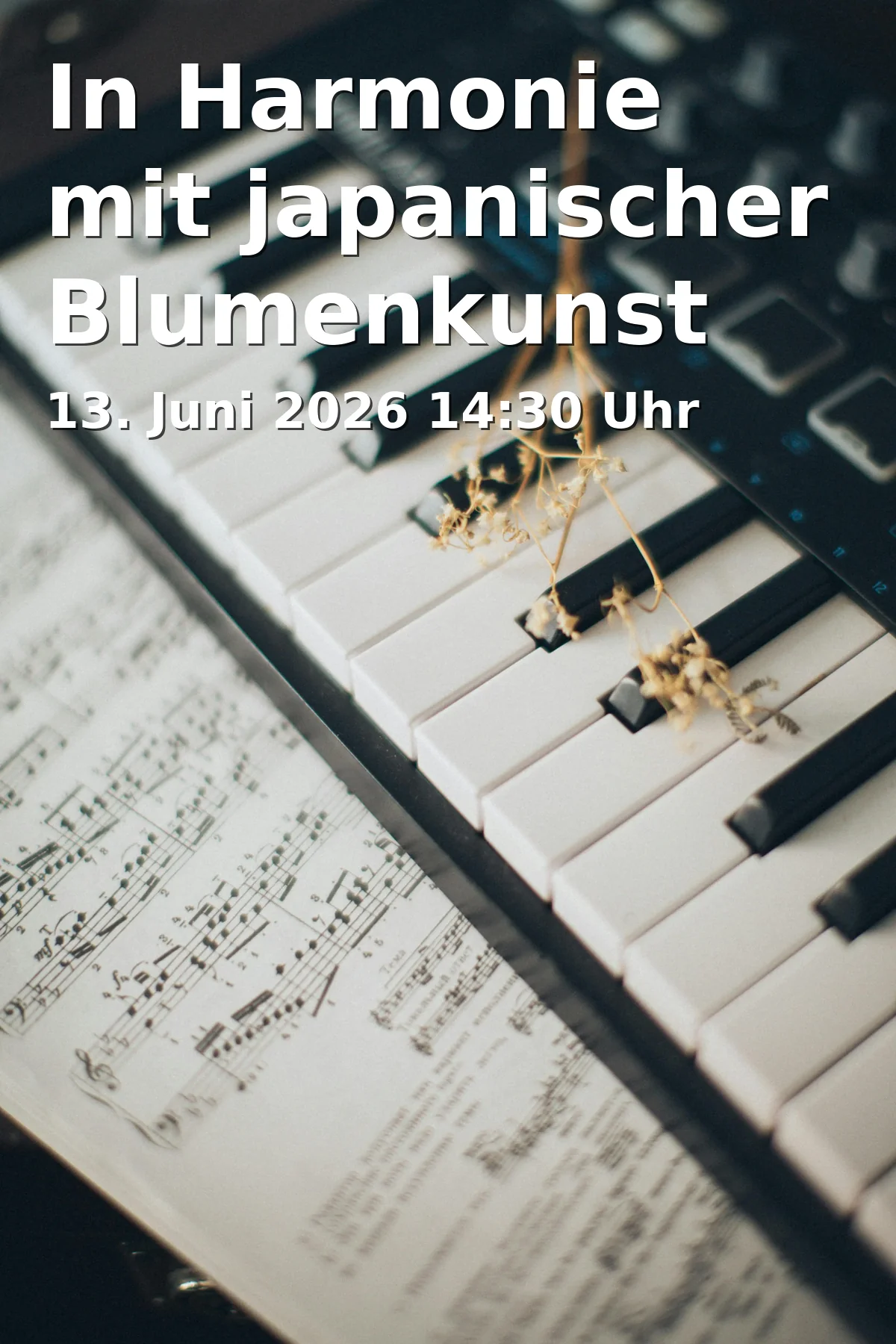 Event: In Harmonie mit japanischer Blumenkunst Nuno-no-Hana in Schloss Nymphenburg | Johannissaal, Schloss Nymphenburg, Eingang 19, 80638 München on 13. Juni 2026