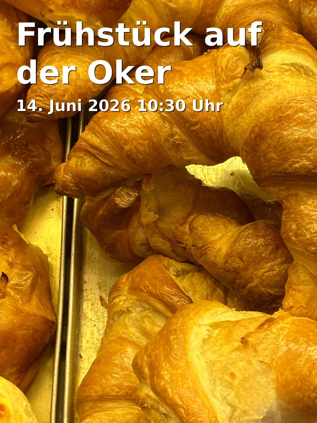 Frühstück auf der Oker