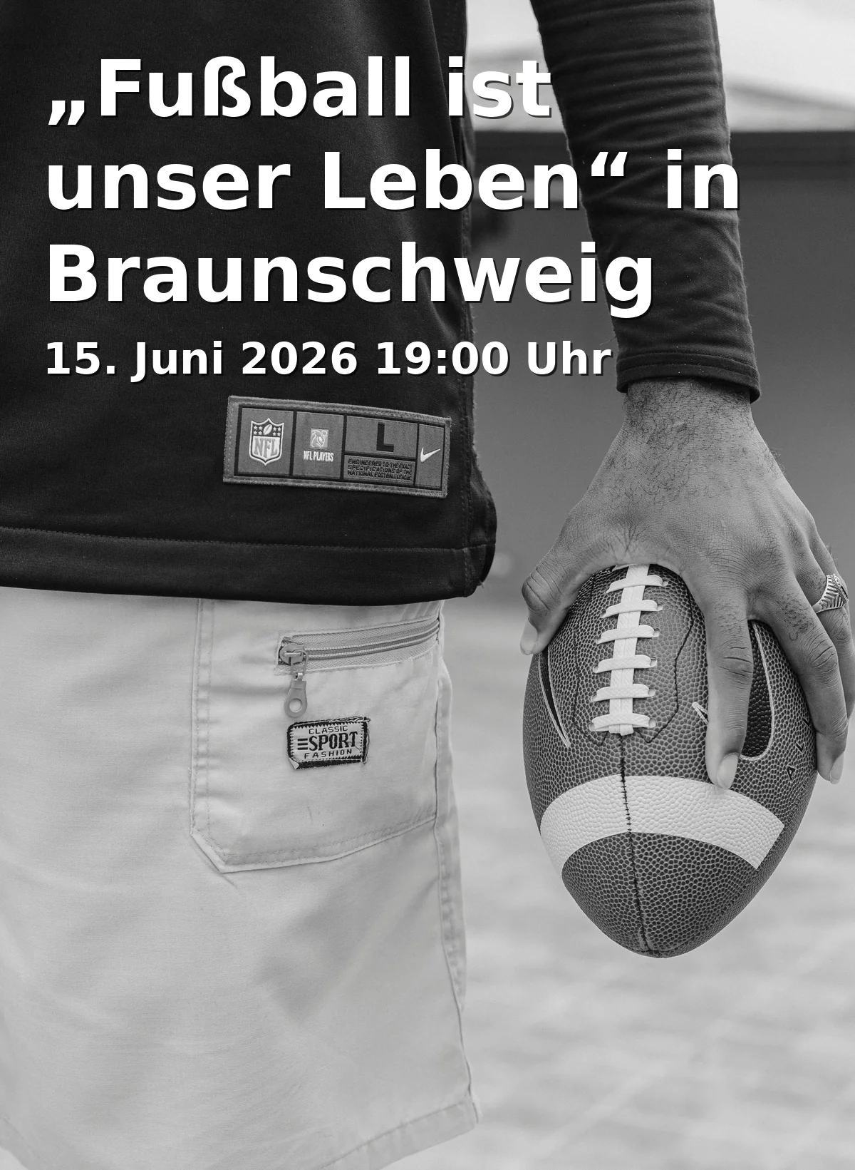 Event: „Fußball ist unser Leben“ in Braunschweig in Augustinum Braunschweig, Am Hohen Tore 4A, 38118 Braunschweig on 15. Juni 2026