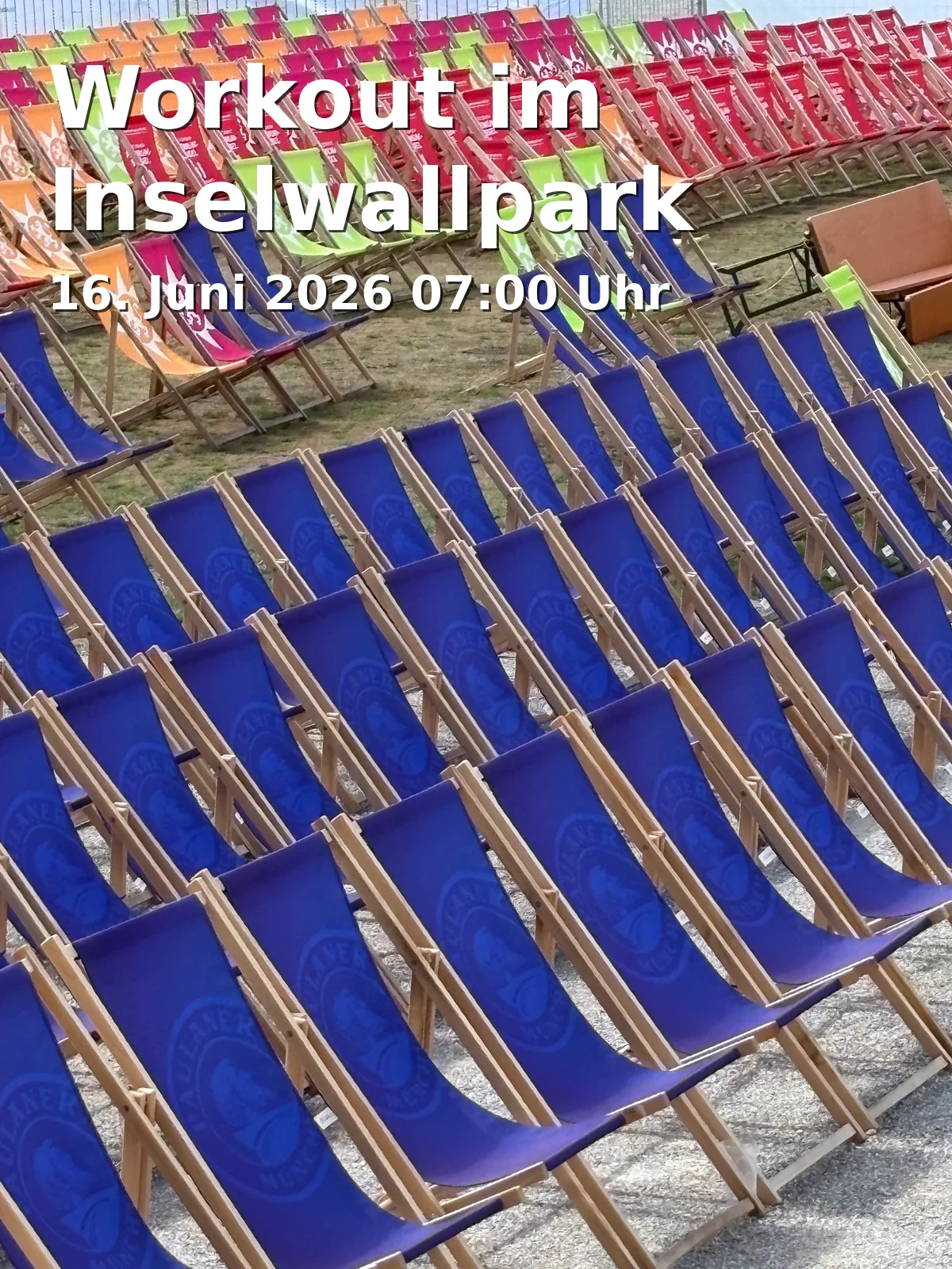 Workout im Inselwallpark
