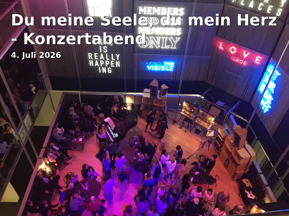 Event: You My Soul, You My Heart - Concert Evening in Archäologische Sammlung der Albert-Ludwigs-Universität Freiburg im Herderbau, Freiburg on 4. July 2026