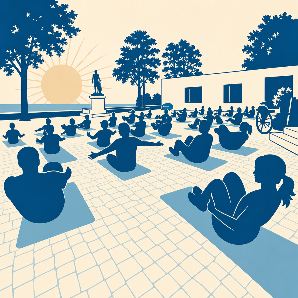 Event: Sparrenburg Sunrise Yoga, Pilates & Fitness in Sparrenburg | Am Sparrenberg 40 | 33602 Bielefeld on 21. Juni 2026