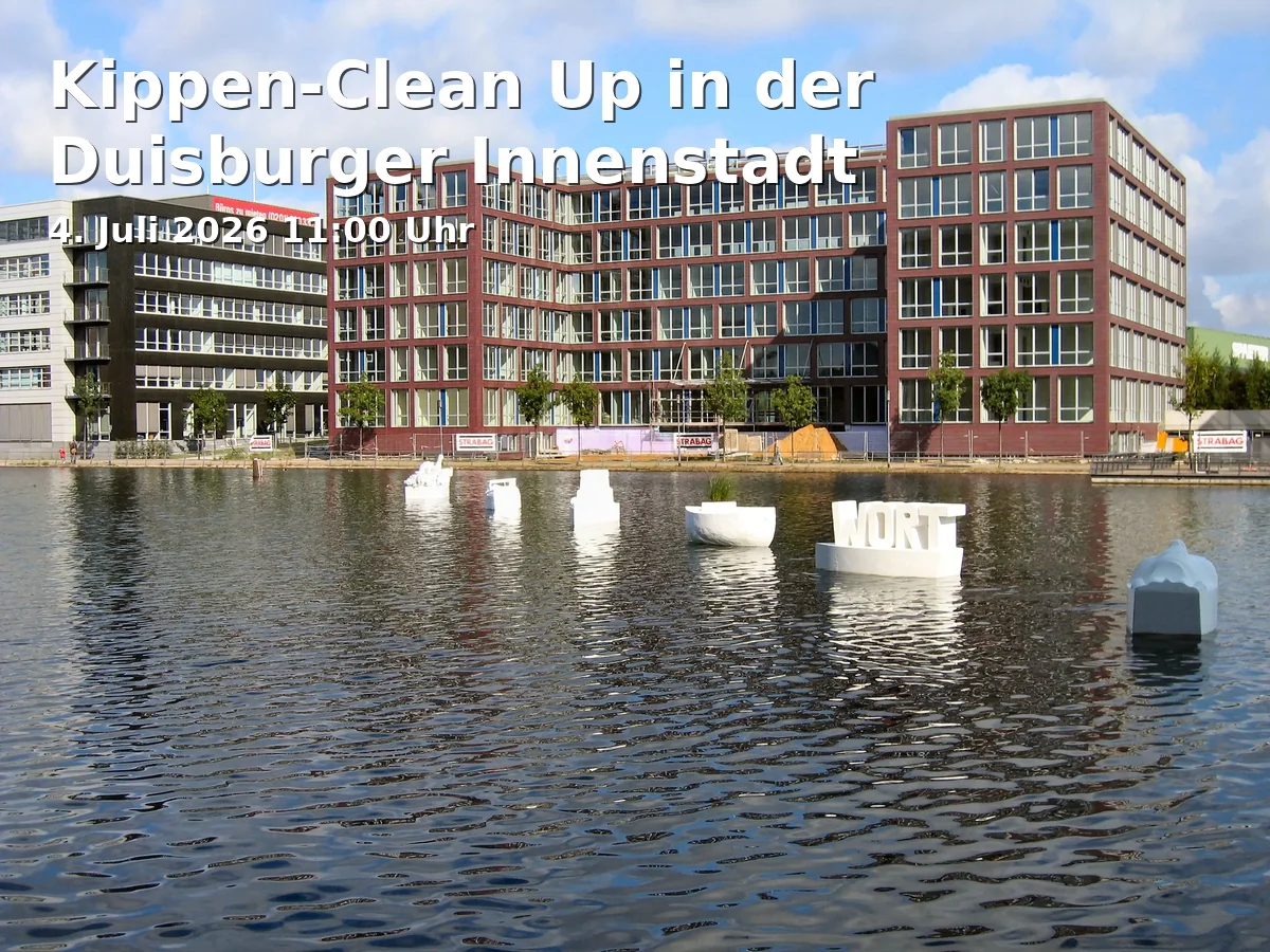 Cigarette Butt Clean Up in Duisburg City Center