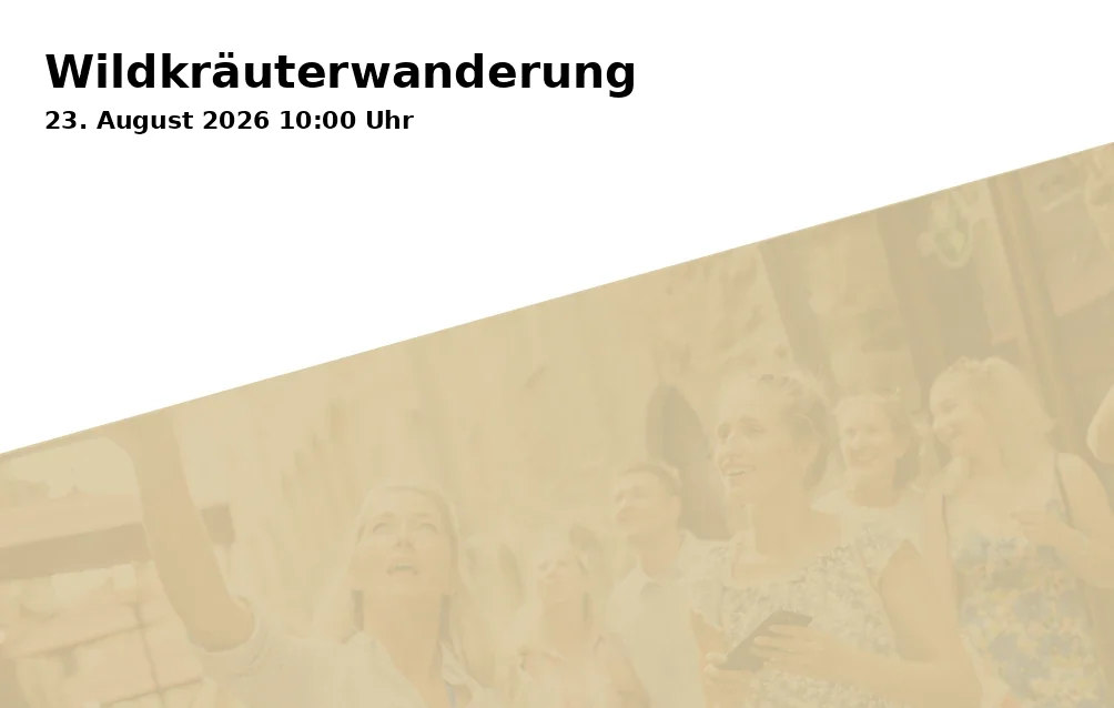 Event: Wild Herb Walk in Isarauen, Bushaltestelle Korbiniansbrücke, Freising on 23. August 2026