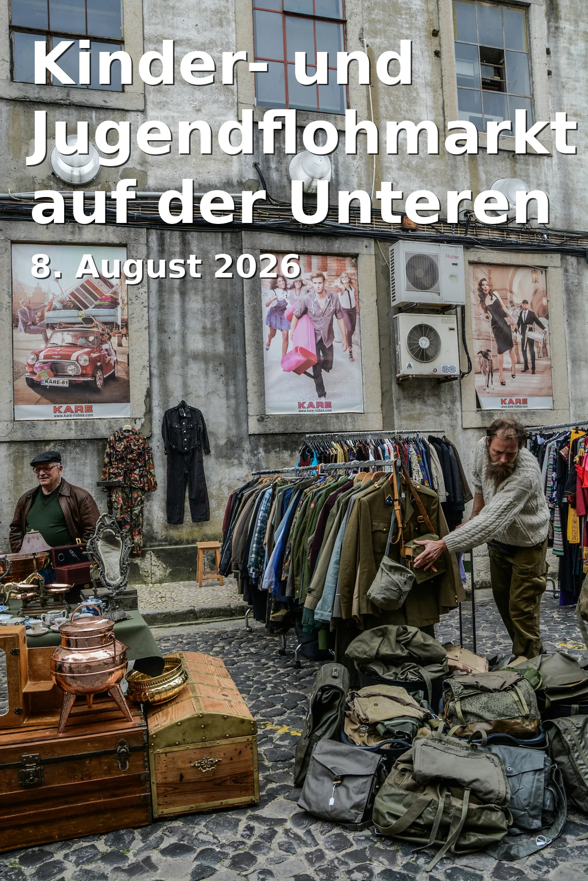 Event: Children's and Youth Flea Market at the Lower Bridge