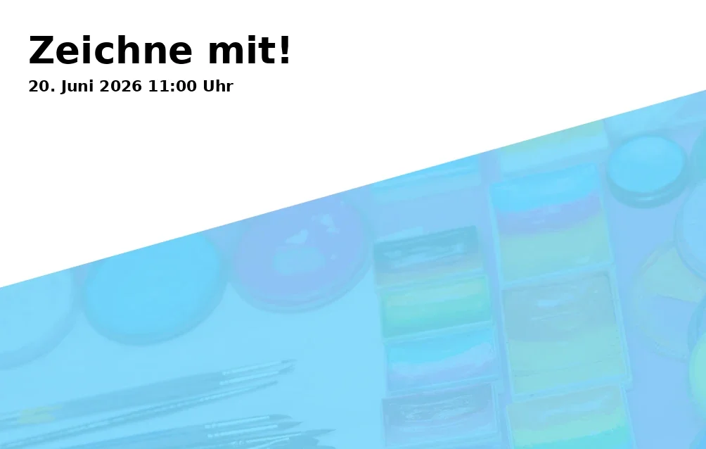 Event: Zeichne mit! in Stadtteilbibliothek Buer im Linden-Karree, Hochstraße 40-44, Gelsenkirchen on 20. Juni 2026