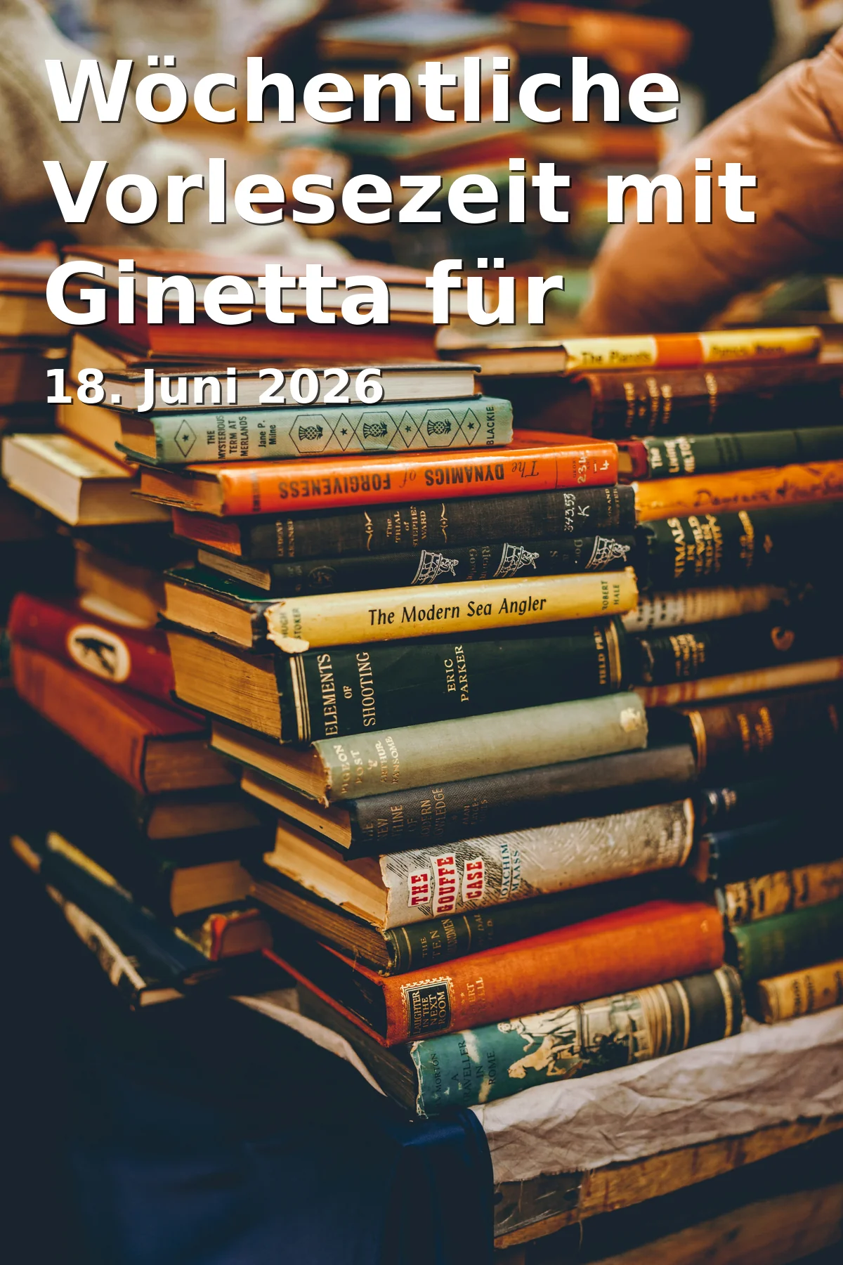 Event: Weekly Storytime with Ginetta for Children Aged 4 and Up in Stadtbücherei Bad Kissingen, Am Kurgarten 5, 97688 Bad Kissingen on 18. June 2026