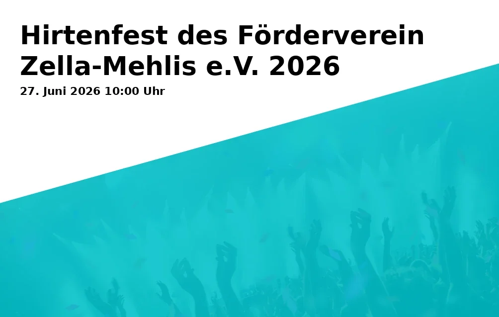 Event: Hirtenfest des Förderverein Zella-Mehlis e.V. 2026 in Schäferbaude Zella-Mehlis, Berggartenweg, 98544 Zella-Mehlis on 27. Juni 2026