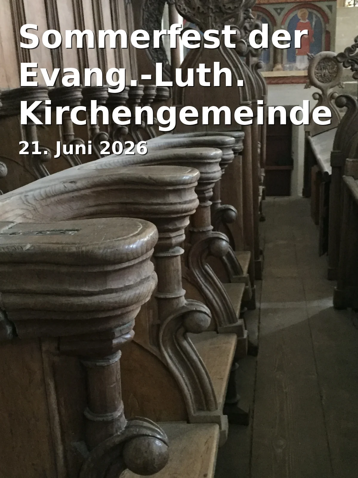 Event: Sommerfest der Evang.-Luth. Kirchengemeinde in Evangelische Christuskirche, Kirchstr. 1, 86919 Utting am Ammersee on 21. Juni 2026