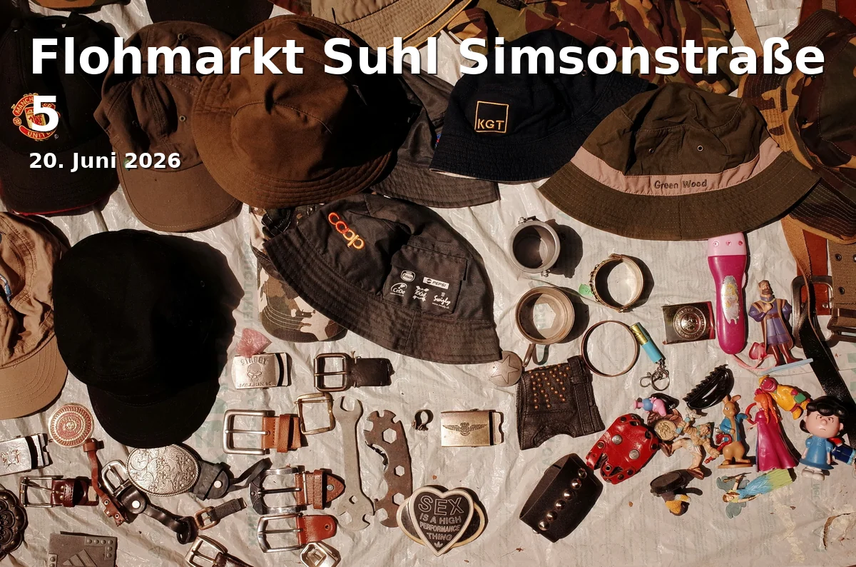 Flea Market Suhl Simsonstraße 5