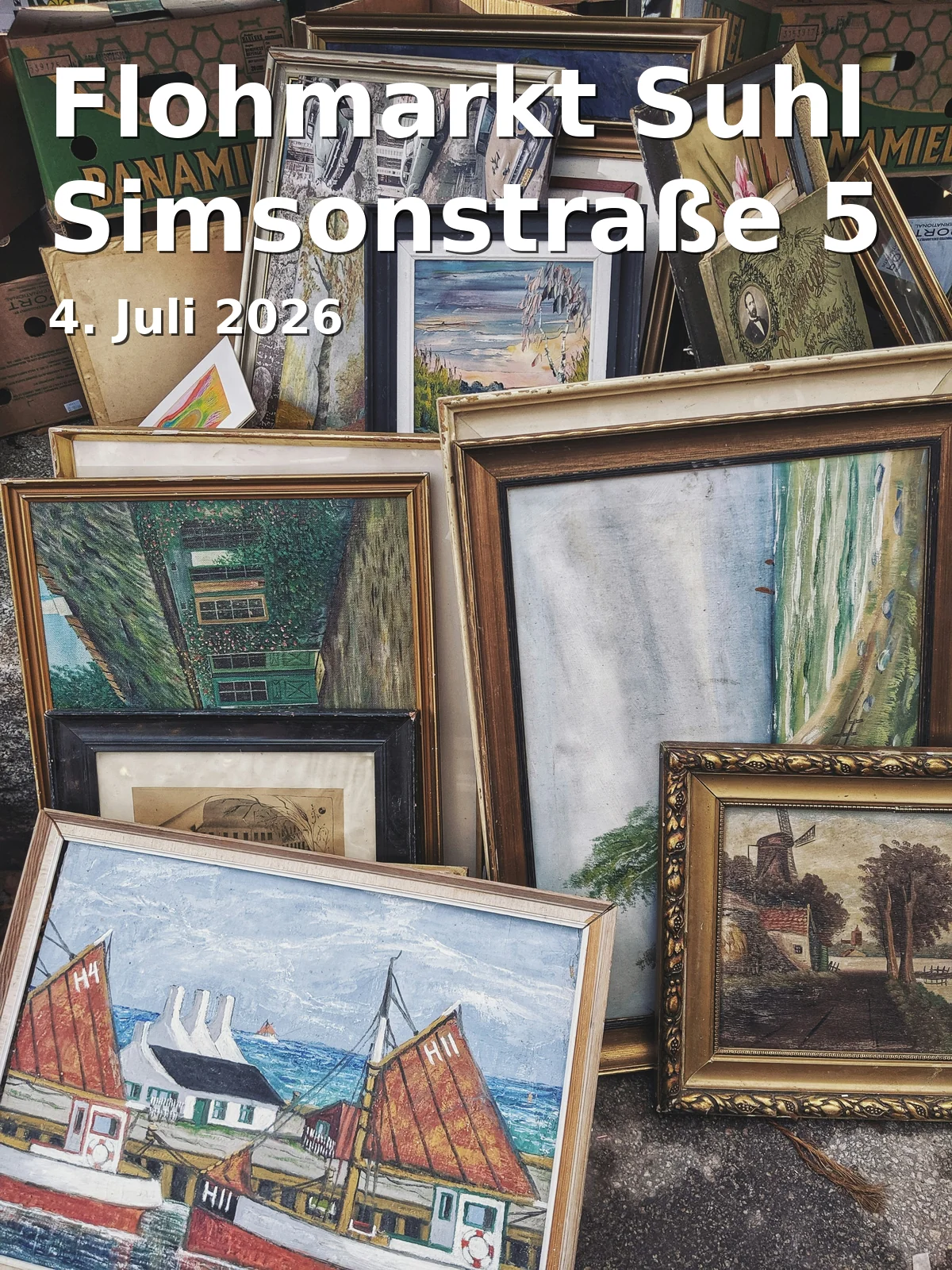 Event: Flea Market Suhl Simsonstraße 5 in Flohmarkt Suhl, Simsonstraße 5, 98529 Suhl on 4. July 2026