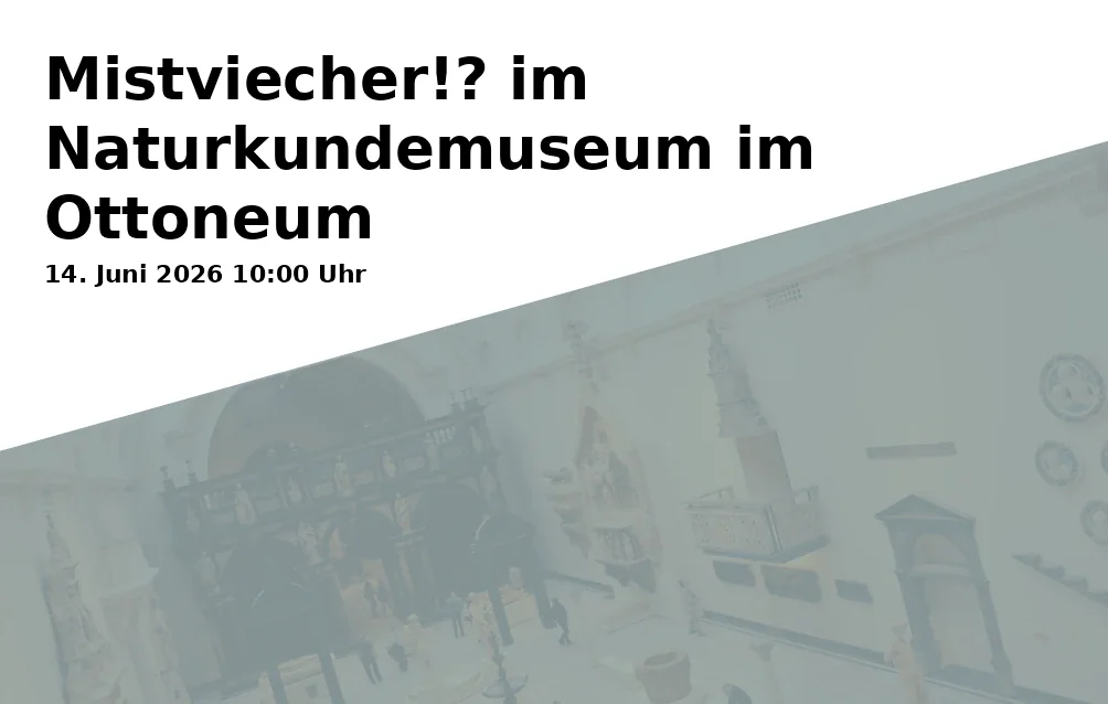 Event: Mistviecher!? im Naturkundemuseum im Ottoneum in Naturkundemuseum im Ottoneum, Steinweg 2, 34117 Kassel on 14. Juni 2026