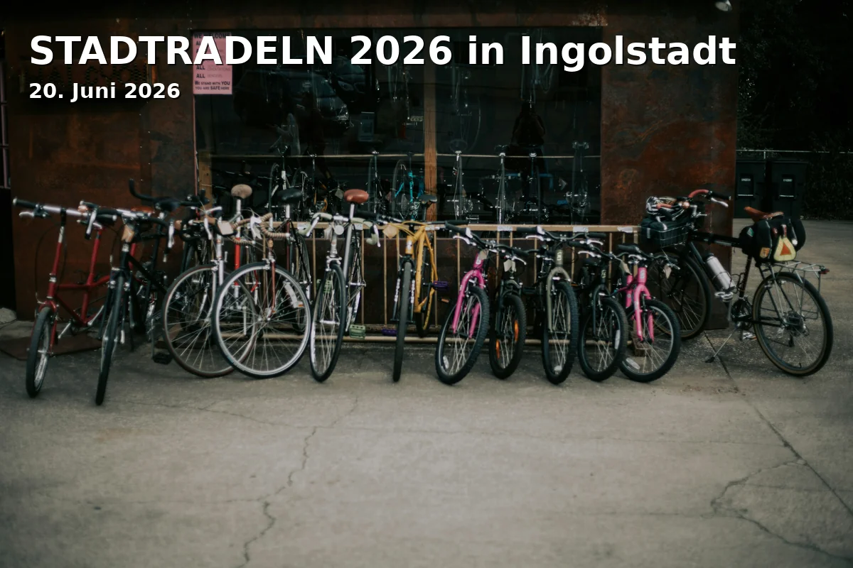Event: STADTRADELN 2026 in Ingolstadt in Ingolstadt Innenstadt, Ingolstadt on 20. June 2026