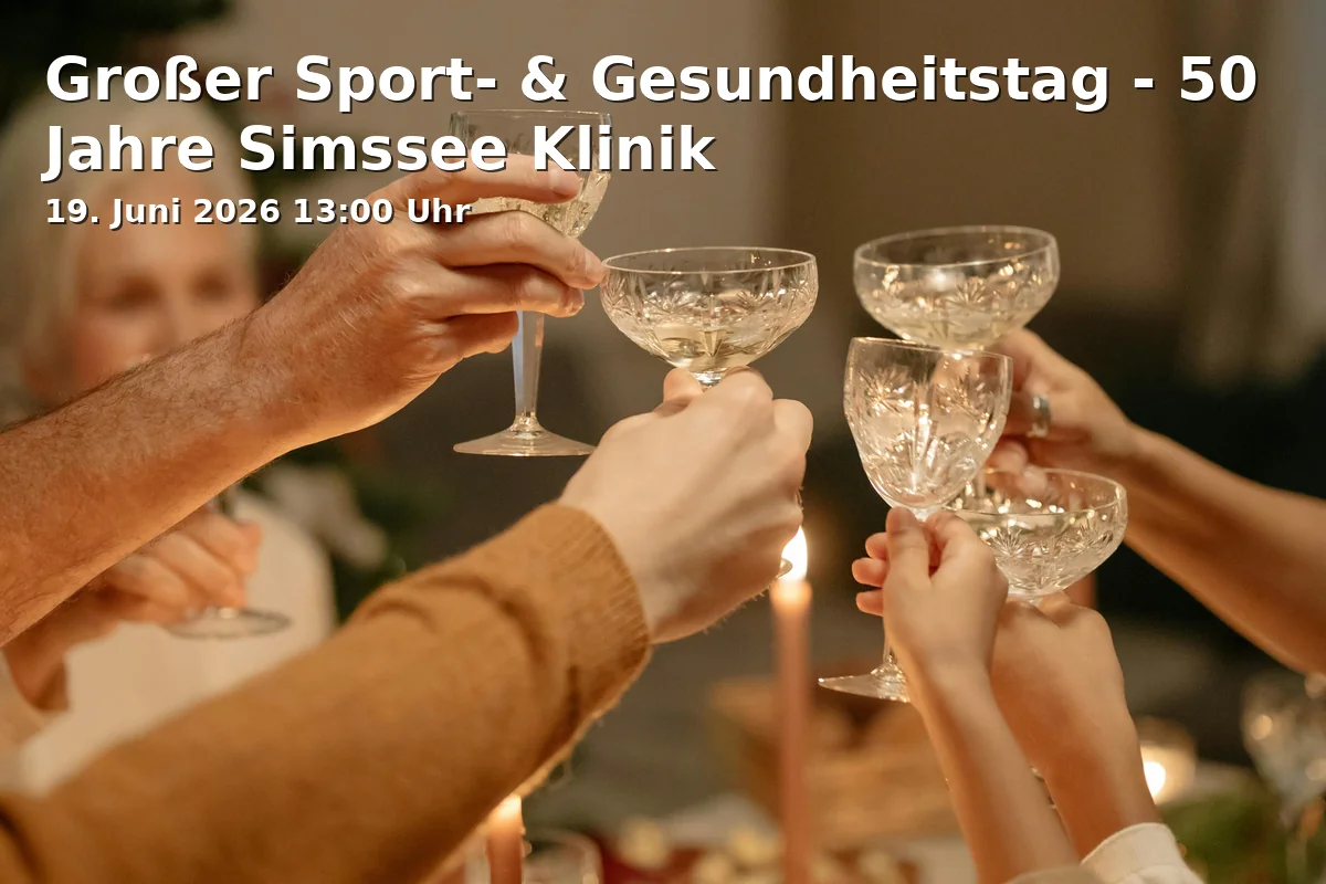 Großer Sport- & Gesundheitstag - 50 Jahre Simssee Klinik