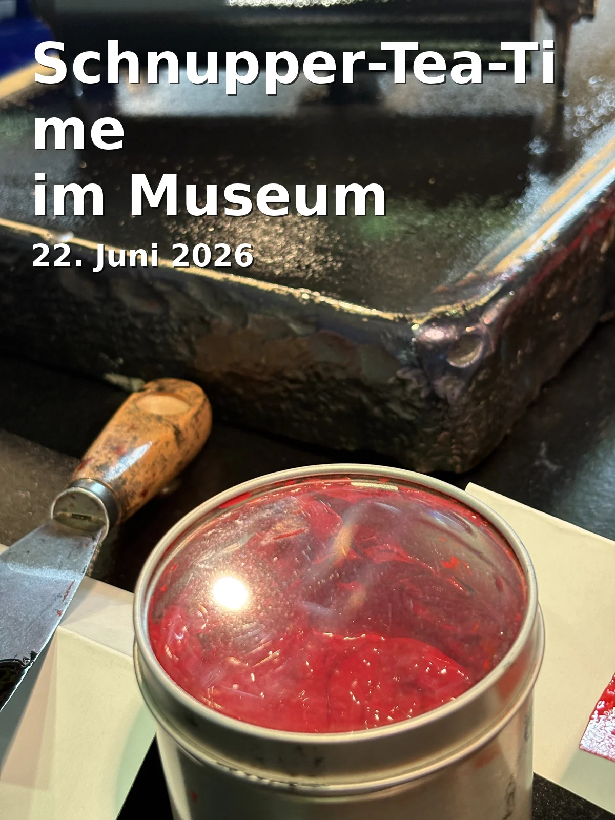 Event: Taster Tea Time at Museum Huelsmann in Museum Huelsmann, Ravensberger Park 3, 33607 Bielefeld on 22. June 2026