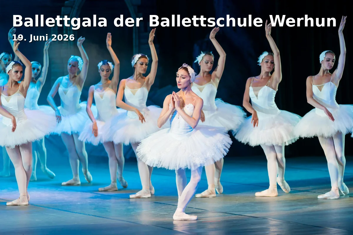 Event: Ballettgala der Ballettschule Werhun in Großes Haus (Staatstheater Cottbus) on 19. Juni 2026