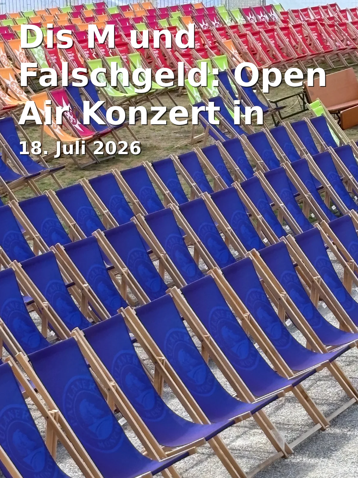 Event: Dis M und Falschgeld: Open Air Konzert in Utting in Alte Villa, Hauptstraße 10, 86919 Utting am Ammersee on 18. Juli 2026