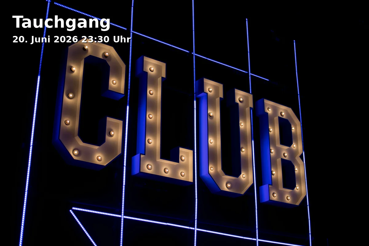 Event: Tauchgang in City Club, Konrad-Adenauer-Allee 9, 86150 Augsburg on 20. Juni 2026