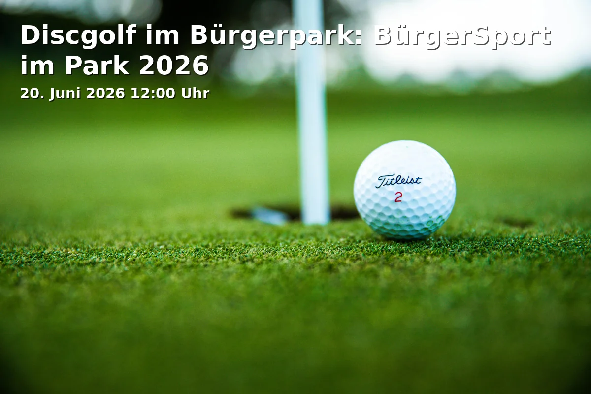 Discgolf in the Citizens' Park: Citizens' Sport in the Park 2026
