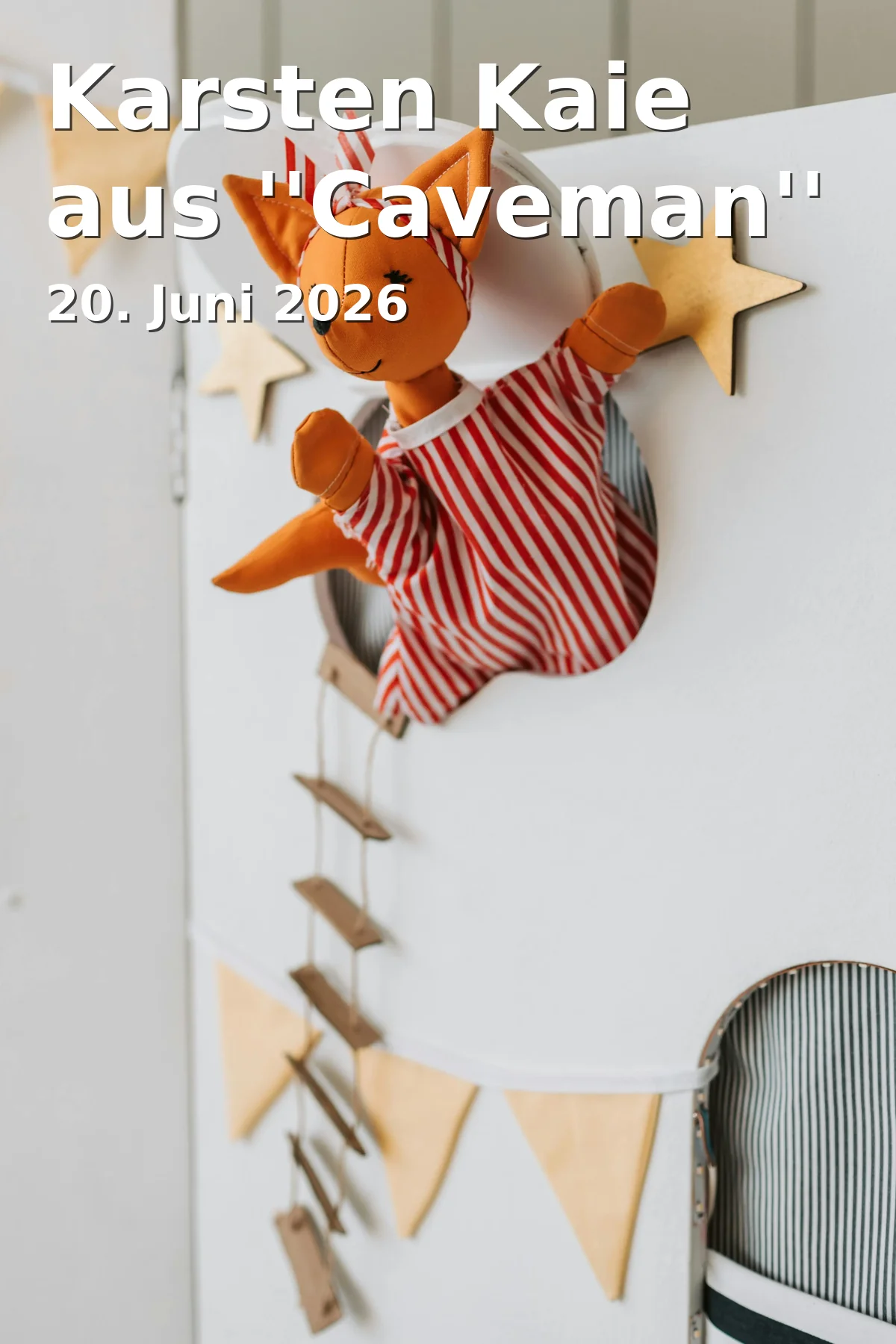 Event: Karsten Kaie aus ''Caveman'' in Theater Drehleier on 20. Juni 2026
