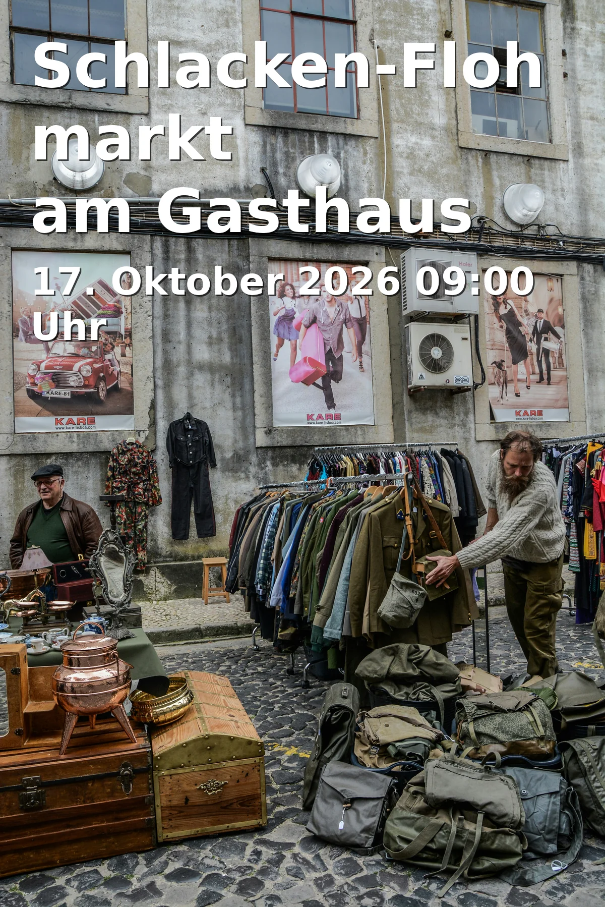 Event: Schlacken-Flohmarkt am Gasthaus Kreiner