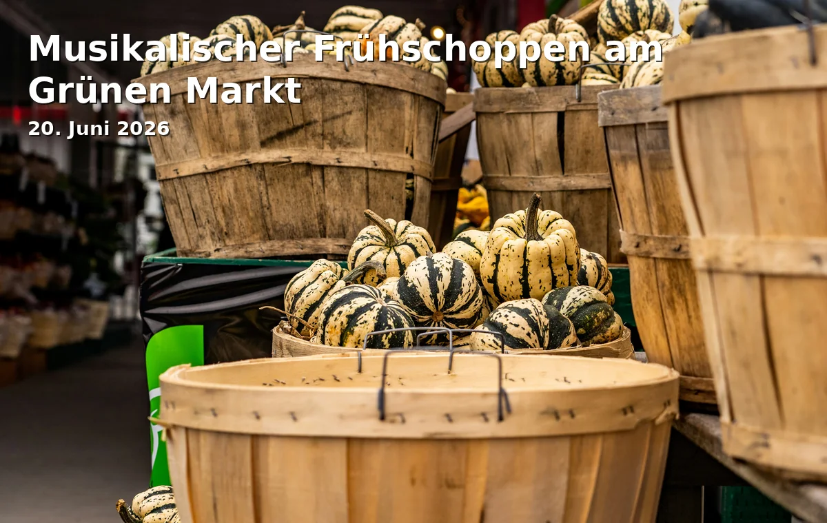 Event: Musical Breakfast at the Green Market in Ludwigsplatz Rosenheim, Ludwigsplatz 15, Rosenheim on 20. June 2026