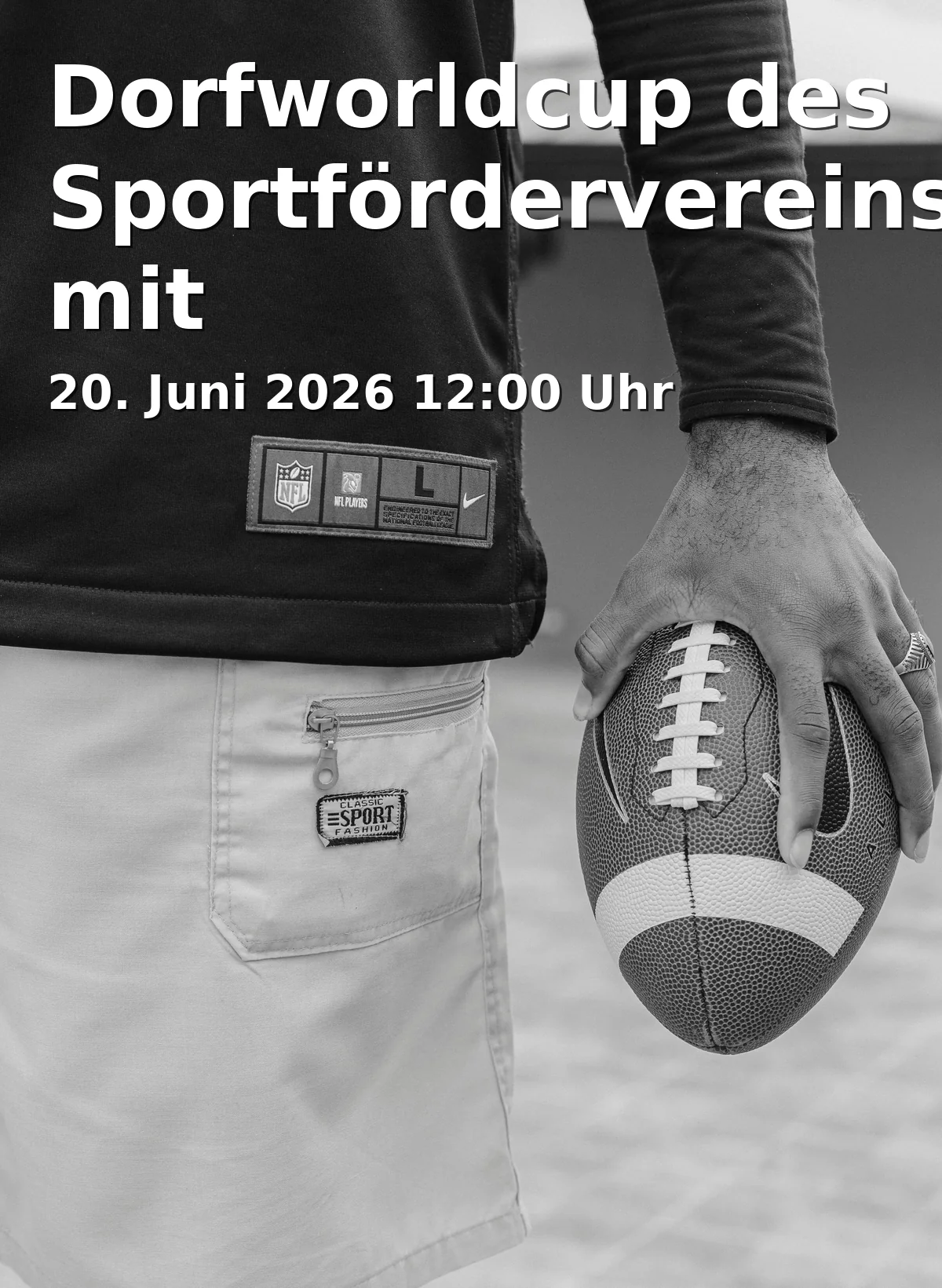 Event: Village World Cup of the Sports Support Association with Public Viewing