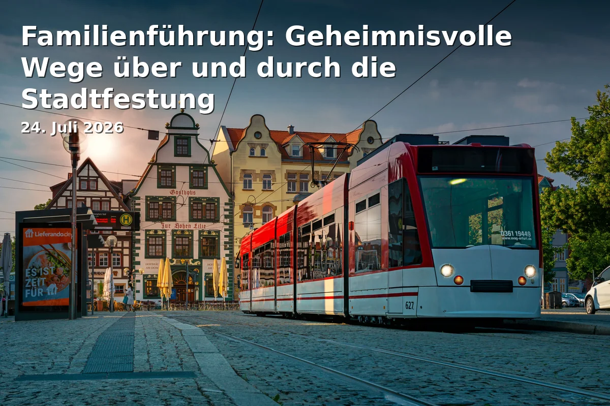 Event: Family Tour: Mysterious Paths over and through the City Fortress in Zitadelle Petersberg, Petersberg, 99084 Erfurt on 24. July 2026