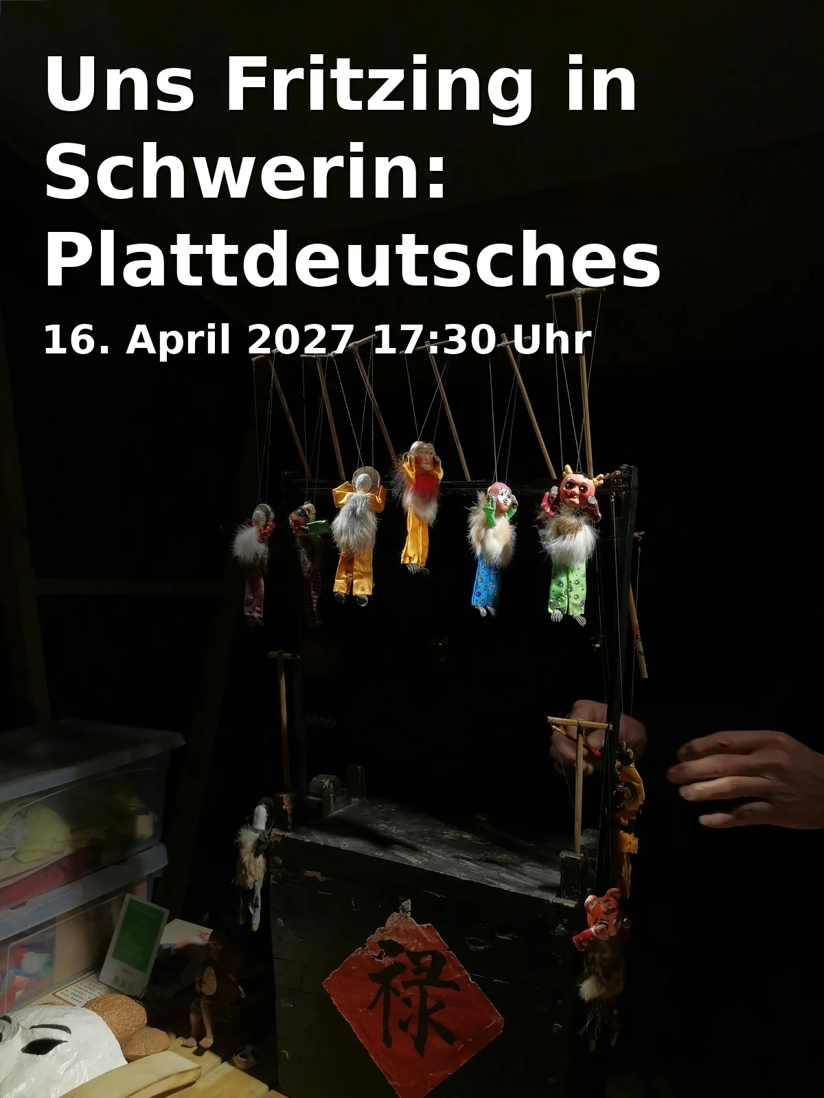 Event: Uns Fritzing in Schwerin: Plattdeutsches Theater mit Charme in M*Halle, Gutenbergstr. 1, 19063 Schwerin on 16. April 2027
