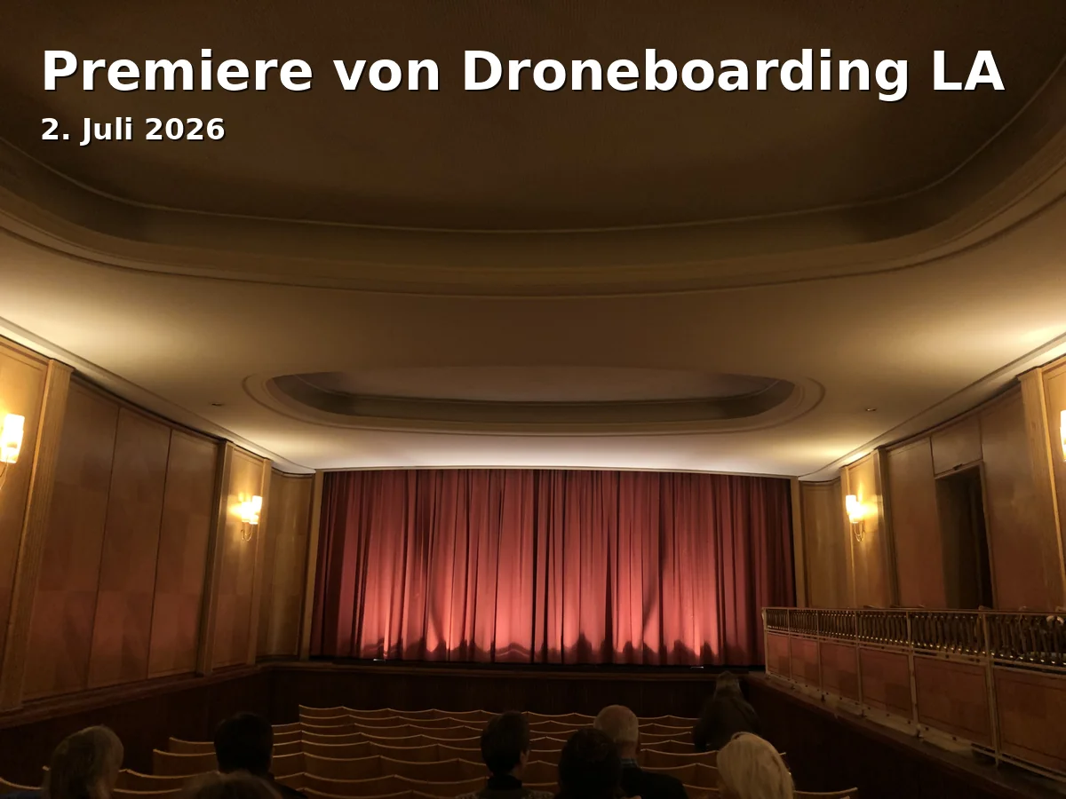 Premiere von Droneboarding LA