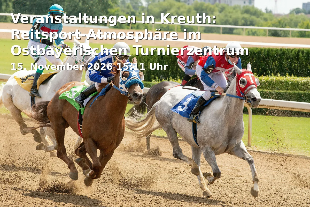 Event: Events in Kreuth: Equestrian Atmosphere at the Eastern Bavarian Tournament Center