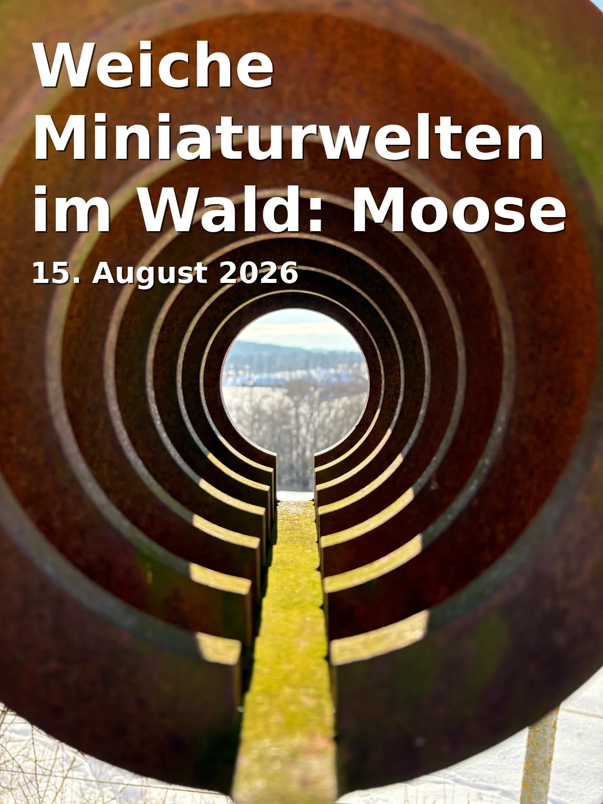 Event: Weiche Miniaturwelten im Wald: Moose in Umweltstation Fürth - Waldhaus, xxx, Fürth on 15. August 2026