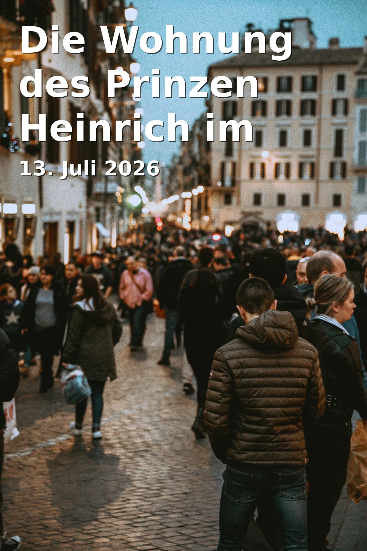 Event: The Apartment of Prince Heinrich in the New Palace in Besucherzentrum Neues Palais, Am Neuen Palais 3, Potsdam on 13. July 2026