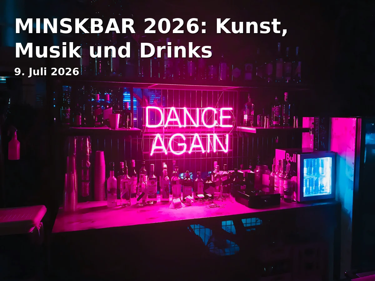 Event: MINSKBAR 2026: Art, Music and Drinks