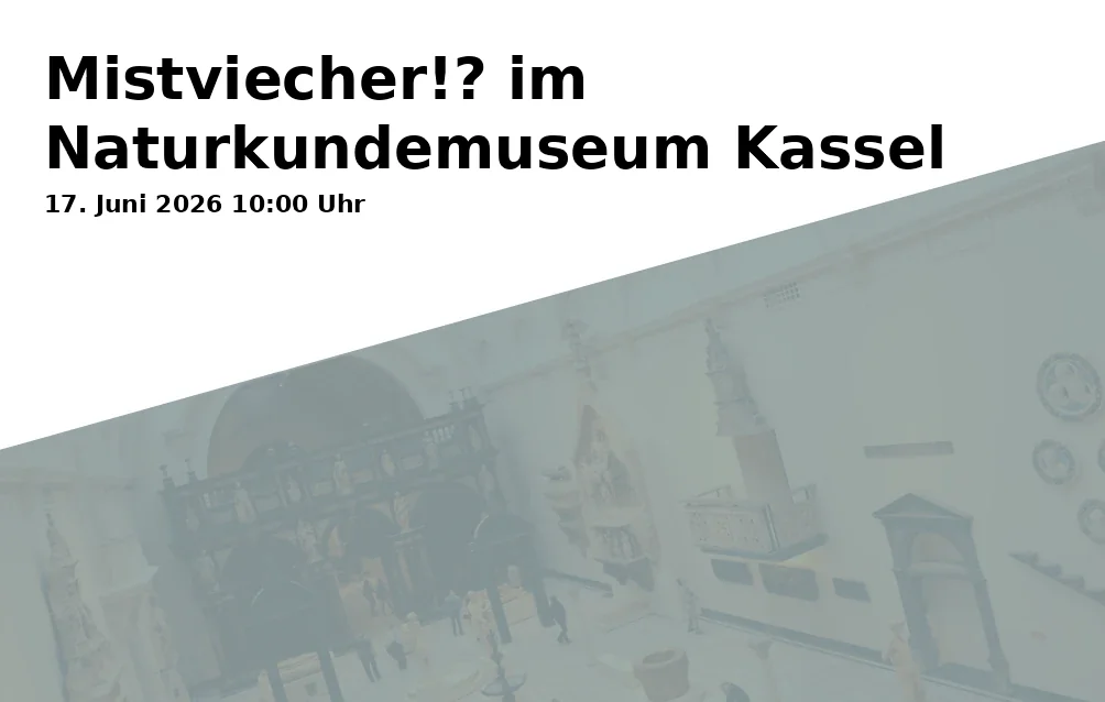 Event: Mistviecher!? im Naturkundemuseum Kassel in Naturkundemuseum im Ottoneum, Steinweg 2, 34117 Kassel on 17. Juni 2026