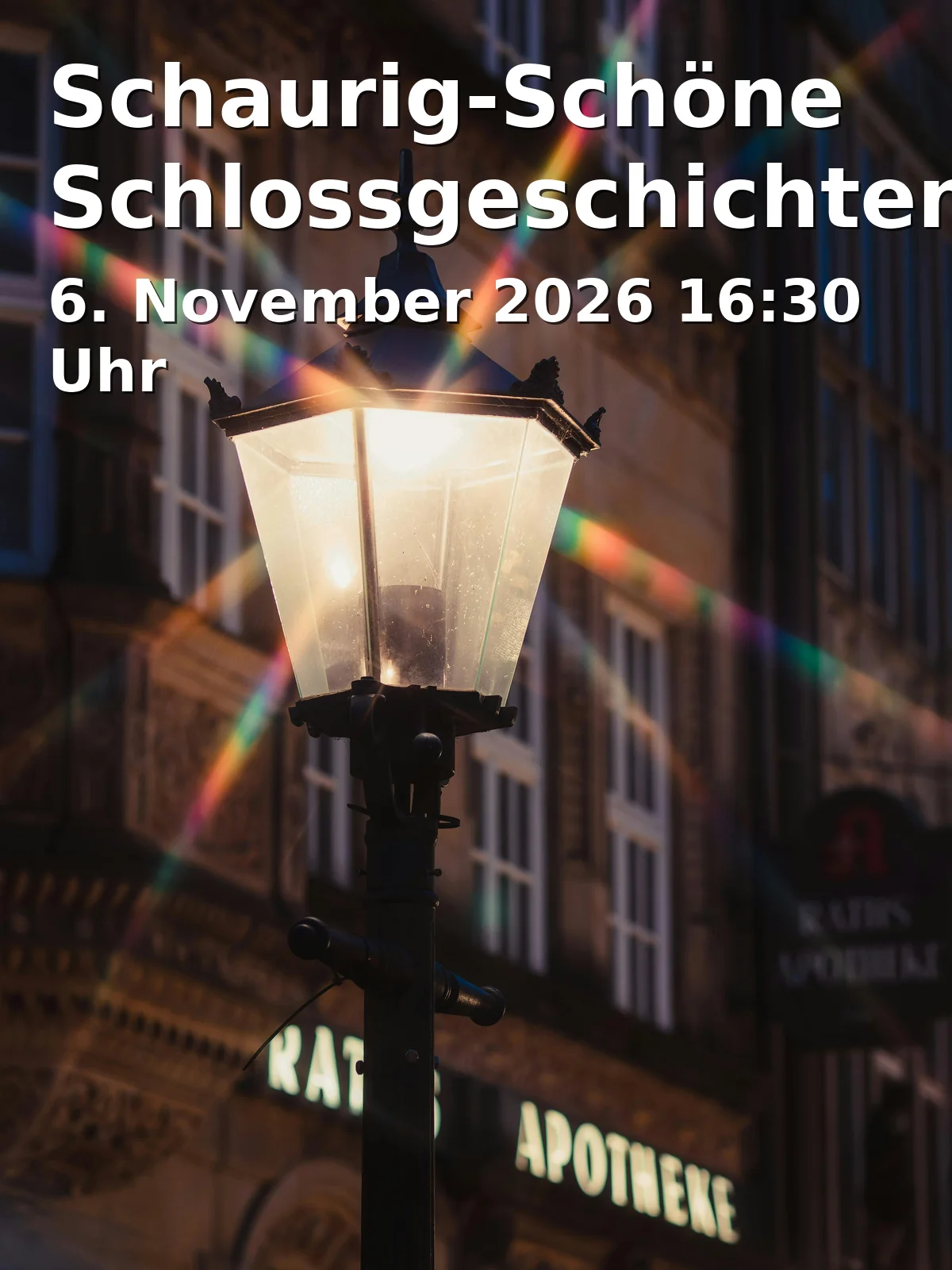 Event: Schaurig-Schöne Schlossgeschichten