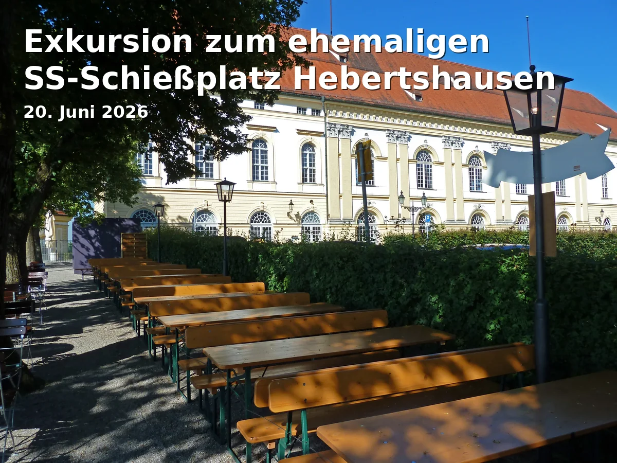 Excursion to the former SS Shooting Range Hebertshausen