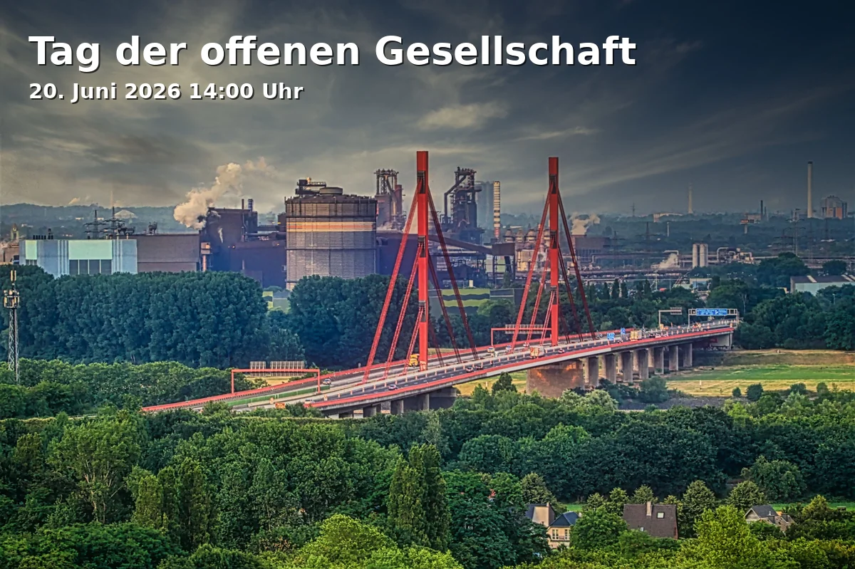 Event: Tag der offenen Gesellschaft in Heimat 053, Gerokstraße 1, 47053 Duisburg on 20. Juni 2026