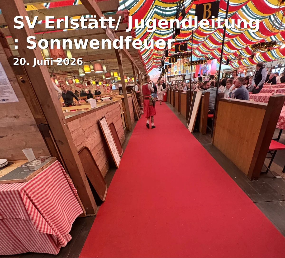 SV Erlstätt/ Jugendleitung : Sonnwendfeuer