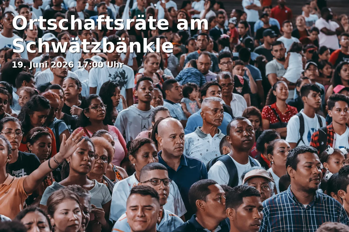 Event: Ortschaftsräte am Schwätzbänkle