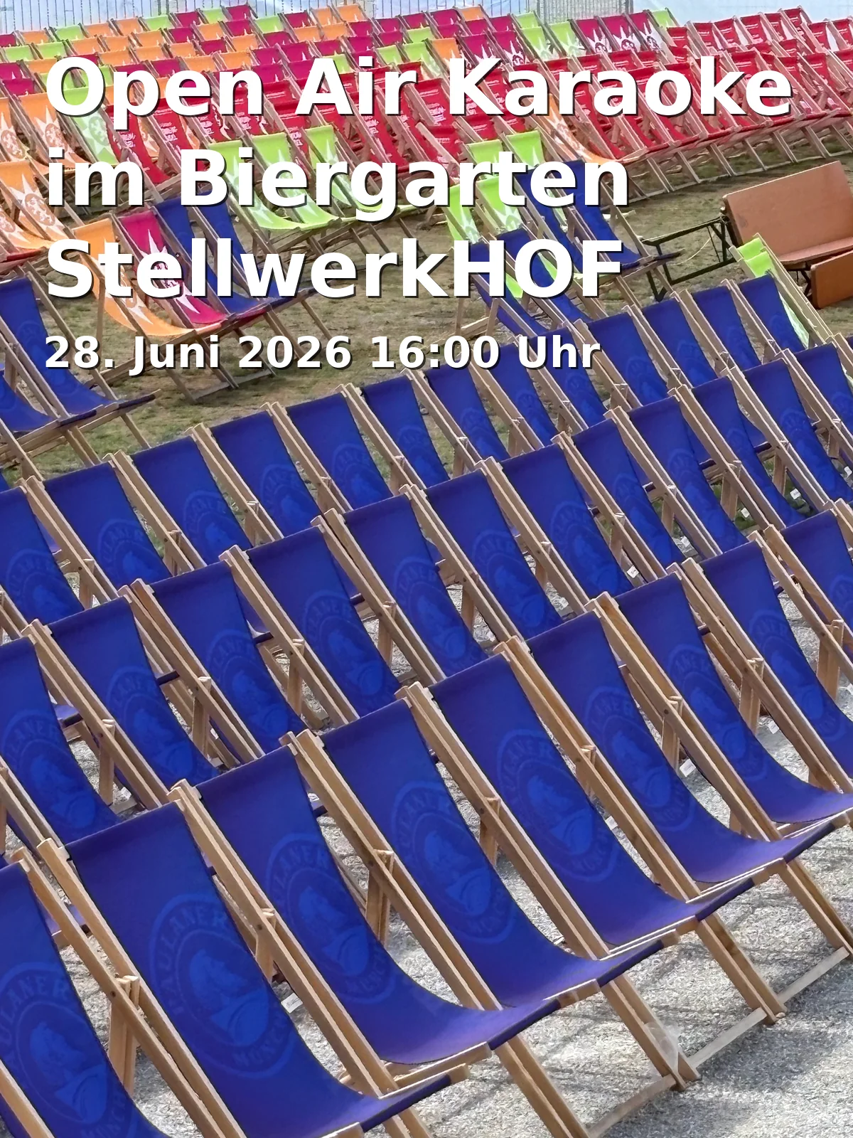 Event: Open Air Karaoke im Biergarten StellwerkHOF in Stellwerkhof, Am Stellwerk 33, 47229 Duisburg on 28. Juni 2026