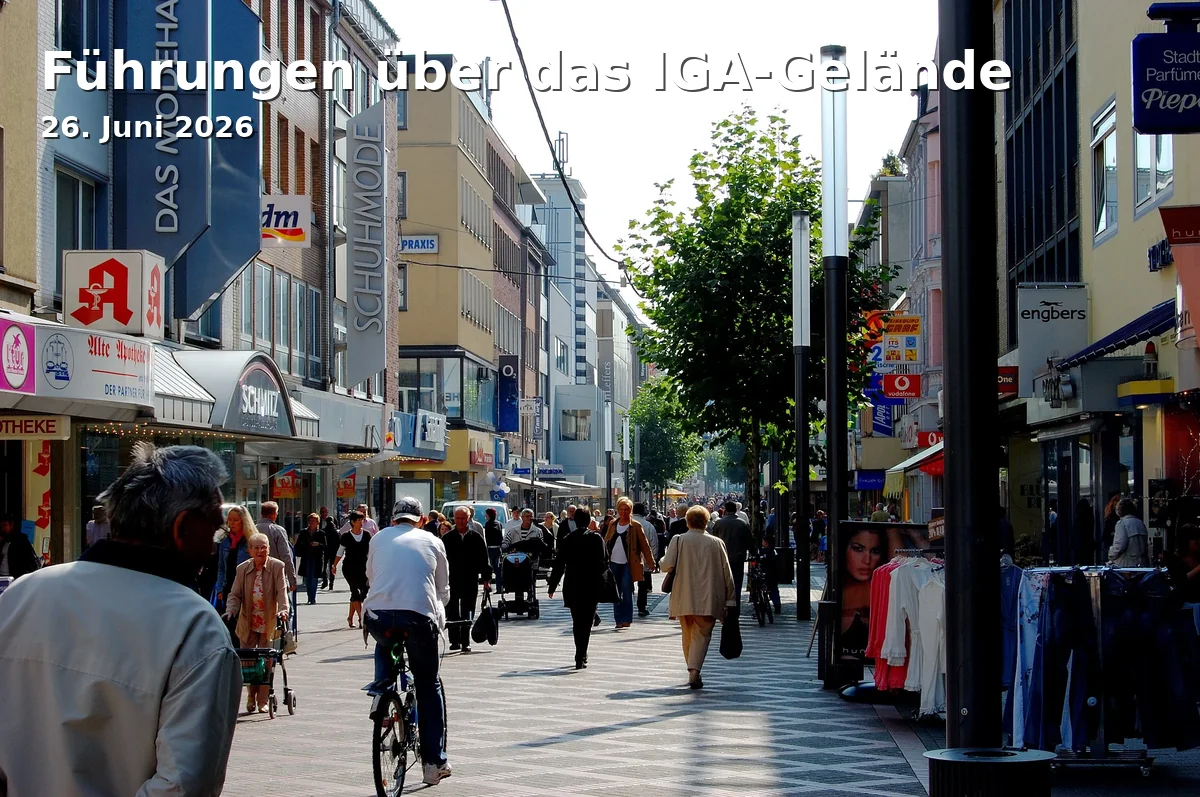 Event: Guided Tours of the IGA Site in Amphitheater Gelsenkirchen, Grothusstraße 201, 45883 Gelsenkirchen on 26. June 2026