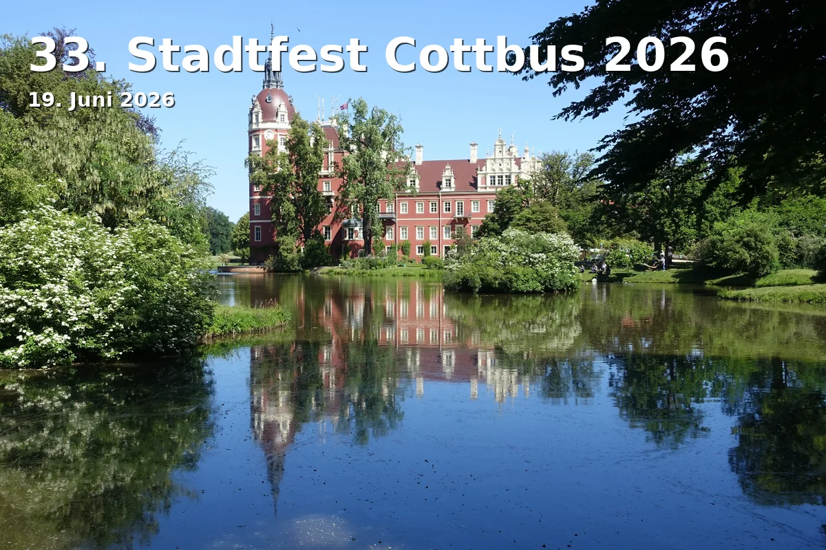33rd City Festival Cottbus 2026